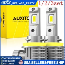 2/4X H11+H11 LED Headlight Combo High Low Beam bulb Kit Super White Bright Lamp