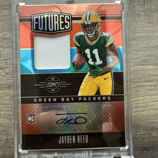 2023 PANINI LEGACY JAYDEN REED FUTURES RPA ROOKIE PATCH SILVER RC AUTO /100 🔥