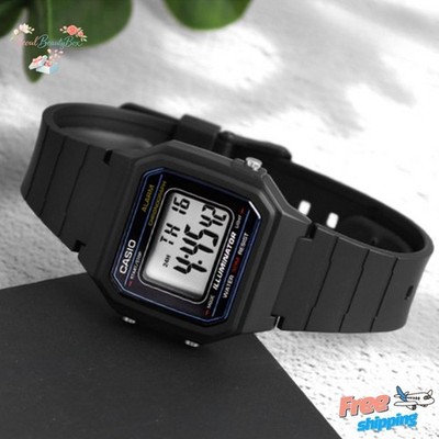 Casio Classic Men's Wristwatch with Blue Dial - W217H-1AV for sale