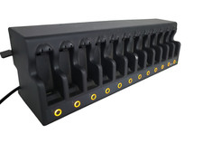 VoCollect 12 Slot A700 Battery Charger CM-902 TCH902-01 w/ AC Adapter