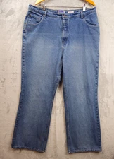North Crest Jeans Women's Size 22W High Rise Flare Leg Blue 40x30.5