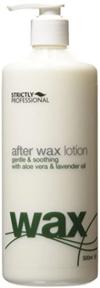 STRICTLY PROFESSIONAL AFTER WAX LOTION WITH ALOE VERA & LAVENDER OIL 500ML