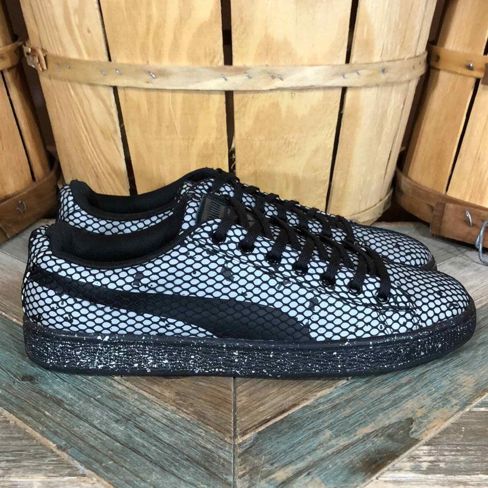 EUC Puma Basket Classic Night Camo 
