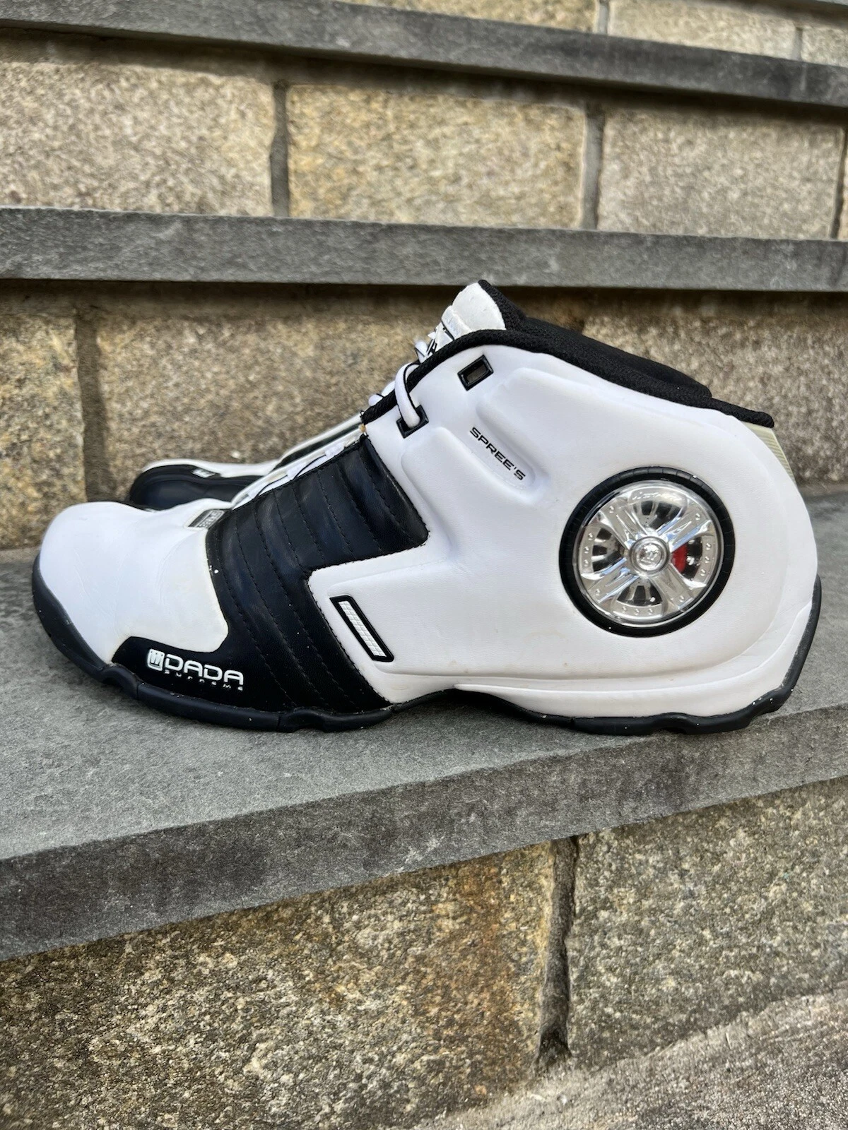 RARE Dada Supreme Spree Spinner Sprewell SPINNERS WORK Y2k Basketball Homme 13