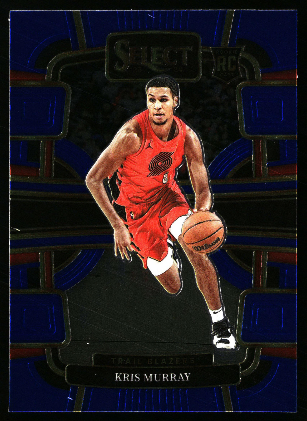 2023-24 Panini Select Kris Murray Concourse Blue RC #91