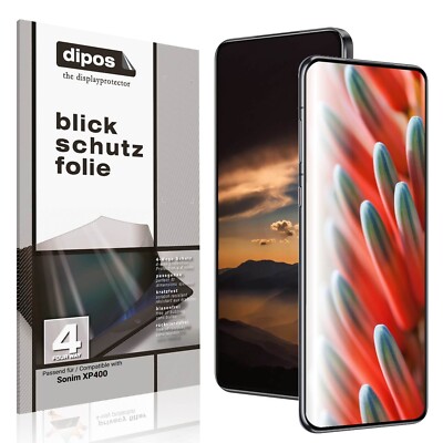 Blickschutzfolie für Sonim XP400 matt Schutzfolie Folie Display Schutz dipos