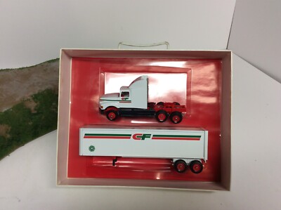 Winross  Ford Aero-Max CF Freight w/Van Trailer. New in Box