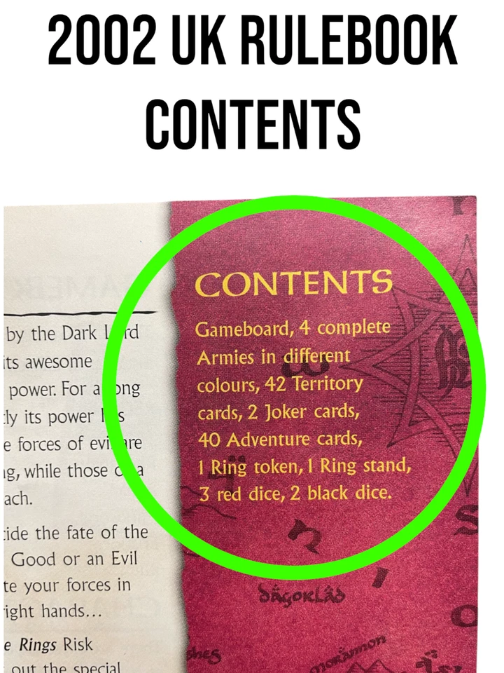 RISK Lord of the Rings Cards  Complete Set of 84  UK Version - Image 4 of 4