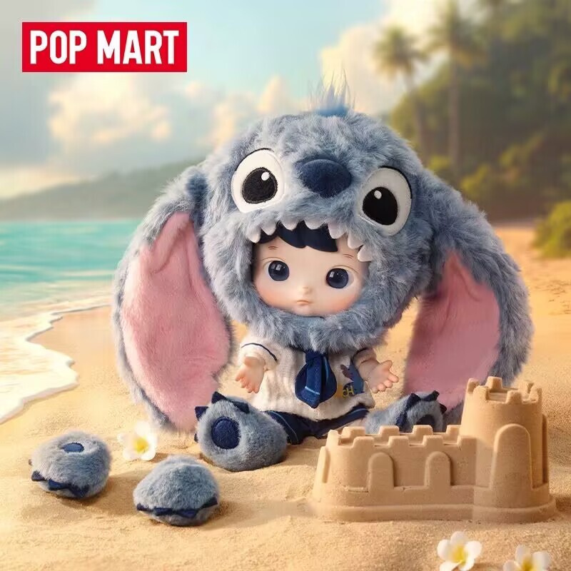 その他 Popmart Hacipupu Stitch 1/8 Figure Authentic POPMART HACIPUPU Stitch 1/8 Action Figure Toy