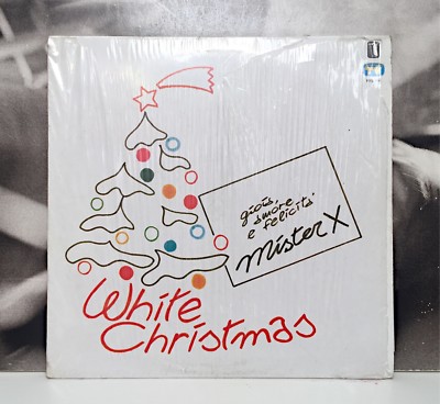 MISTER X WITH GINO MESCOLI AND HIS ORCHESTRA - WHITE CHRISTMAS 12'' DISCO MIX EX