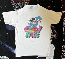 Rare Vintage Disney Grad Night 1990 Mickey Mouse Official Shirt Sz M