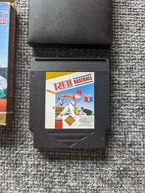 R.B.I Baseball HES Game Boxed - Nintendo NES PAL - RARE - RBI H.E.S FREE POSTAGE