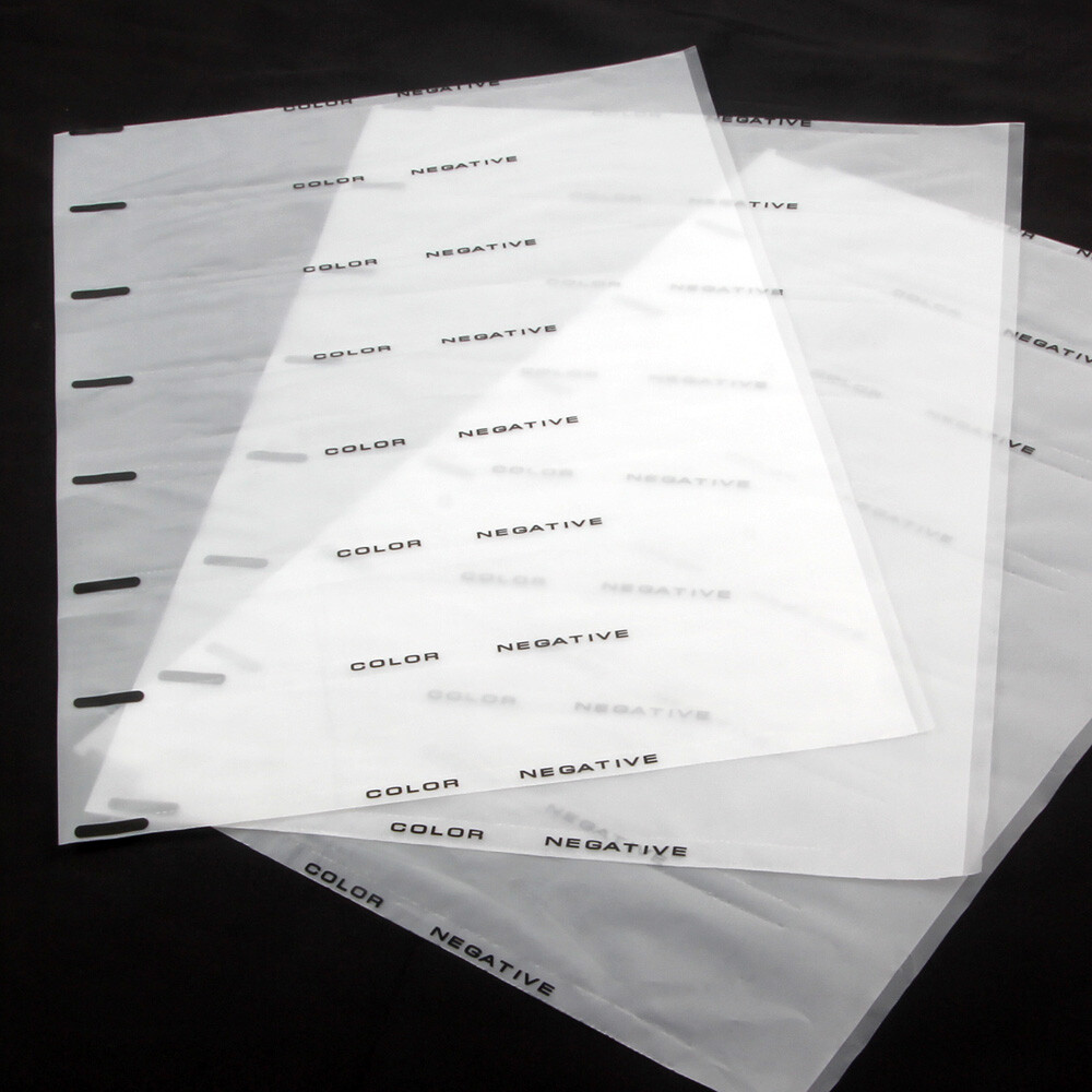 30x Acid-Free Archival Storage Filing Sheets Negative Pages 35mm - Foto 2