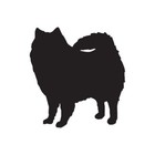 American Eskimo Dog - Vinyl Decal Sticker - Multiple Color & Sizes - ebn1909
