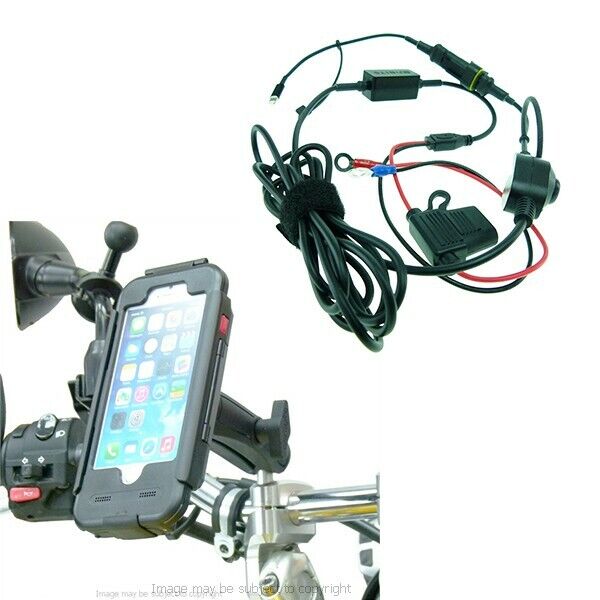 High Power Hardwire Extended M8 Bike Mount & TiGRA Case for iPhone SE 2 (2020) Nowa praca, wybuchowe kupowanie
