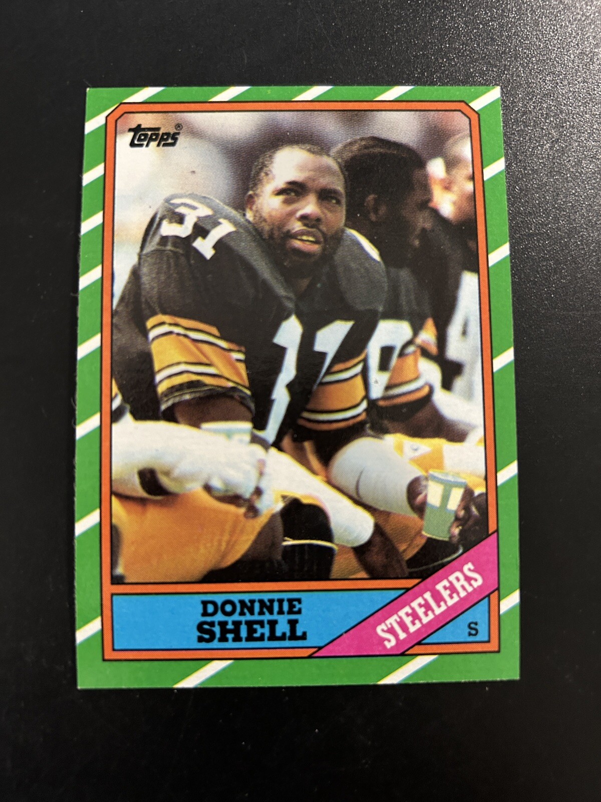 1986 Topps Donnie Shell #291 HOF Steelers Football