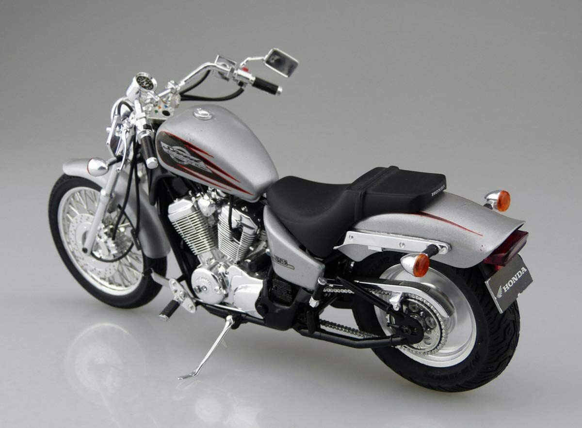 Aoshima 1/12 kit Honda Steed 400VSE 1996 custom parts from
