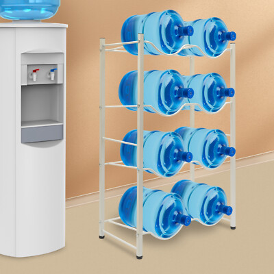 Gallon Water Jug Holder Tiers Jug Water Bottle Storage Rack Heavy  Duty