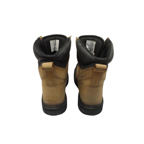 DAKOTA Hombres 8" Puntera de Acero Placa de Acero Cuádruple Confort Botas de Trabajo 8522 Trigo Talla 10W - Imagen 3 de 7