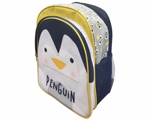 Penguin Backpack 2 Compartments for Preschool Daycare Day Trips 12''/30 cm - Picture 1 of 1