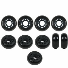ROLLER HOCKEY GOALIE WHEELS 60mm 82a Set of 10 for Inline Skates