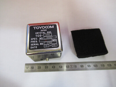 TOYOCOM 10 MHz OSCILLATOR QUARTZ CRYSTAL FREQUENCY CONTROL AS