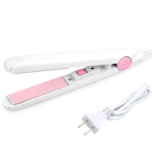 Womens Professional Mini Hair Iron Hair Straightener Curler Hair Irons Portable - Picture 13 of 18