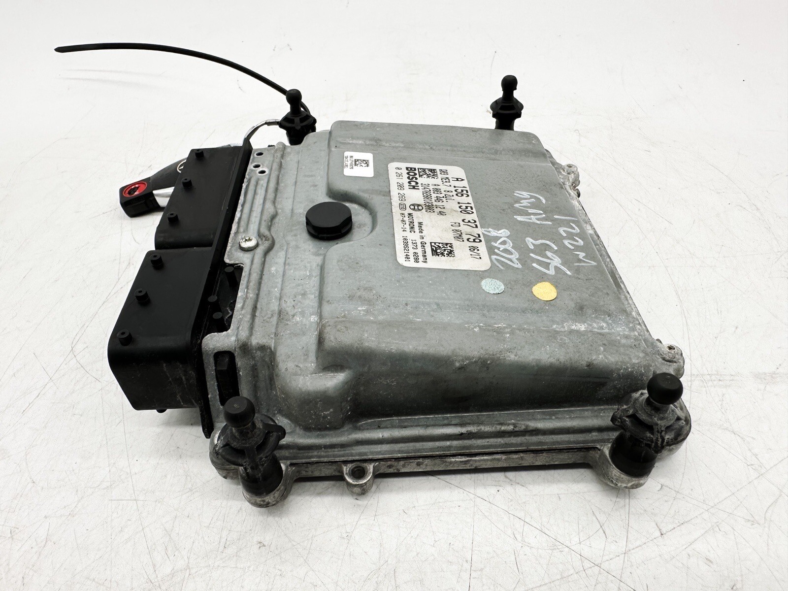 2008 W221 MERCEDES S63 AMG Engine Control Unit Module ECU ECM OEM  