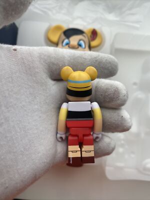 MEDICOM TOY - BE@RBRICK PINOCCHIO 400％&amp;100% Medicom 400% + 100% Bearbrck ~ Disney Pinocchio Be@r brick