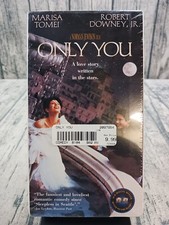Only You (VHS, 1994, Columbia) Robert Downey Jr. Marisa Tomei - Brand New Sealed