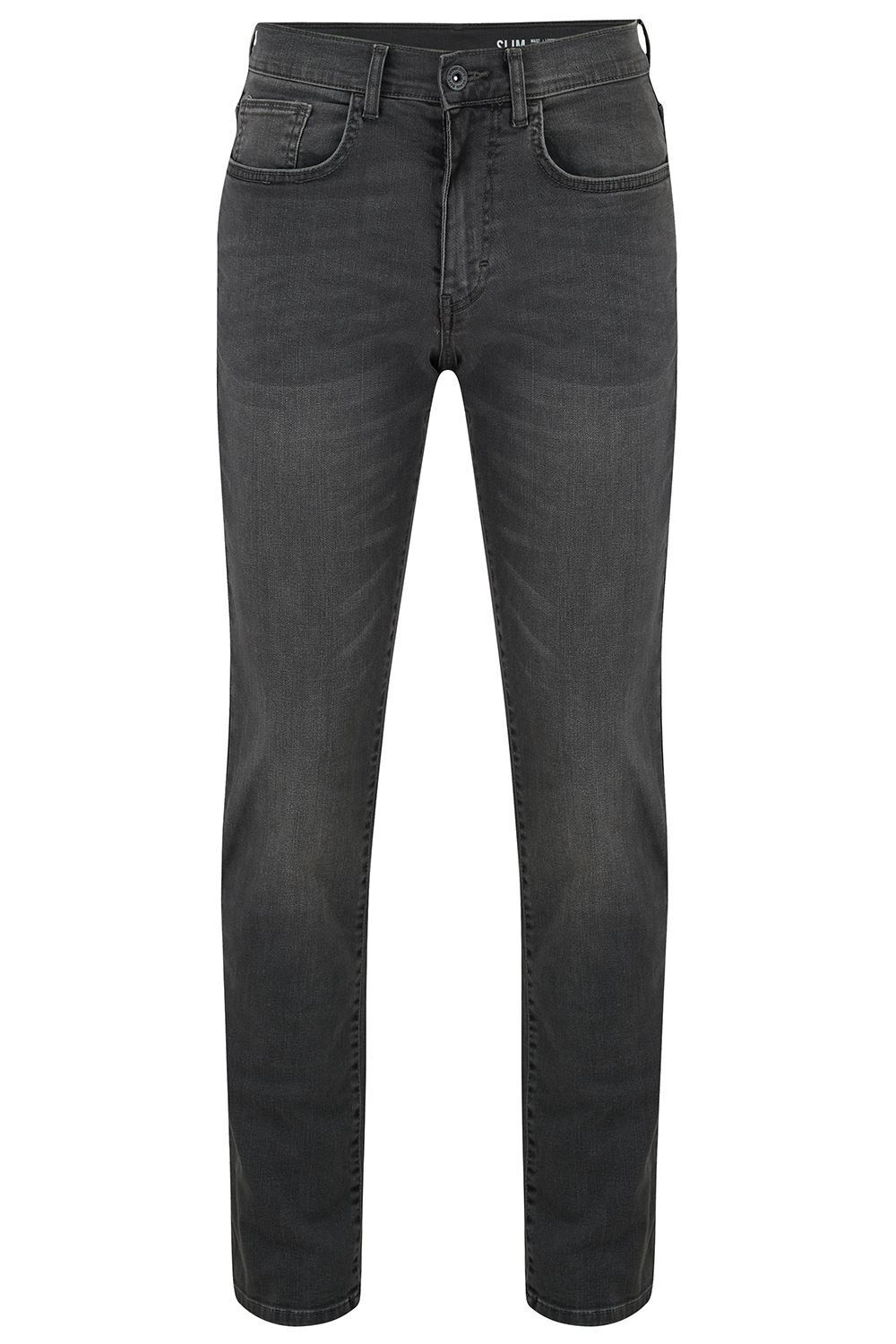 Mens Indigo Stretch Cotton Denim Pants Regular Fit Slim Fit Jeans | eBay
