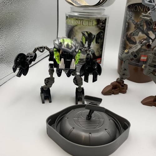 LEGO BIONICLE Lot of 3: 8587 Panrahk 8561 Nuhvok 8564 Lehvak w/ Krana Masks - Picture 2 of 7