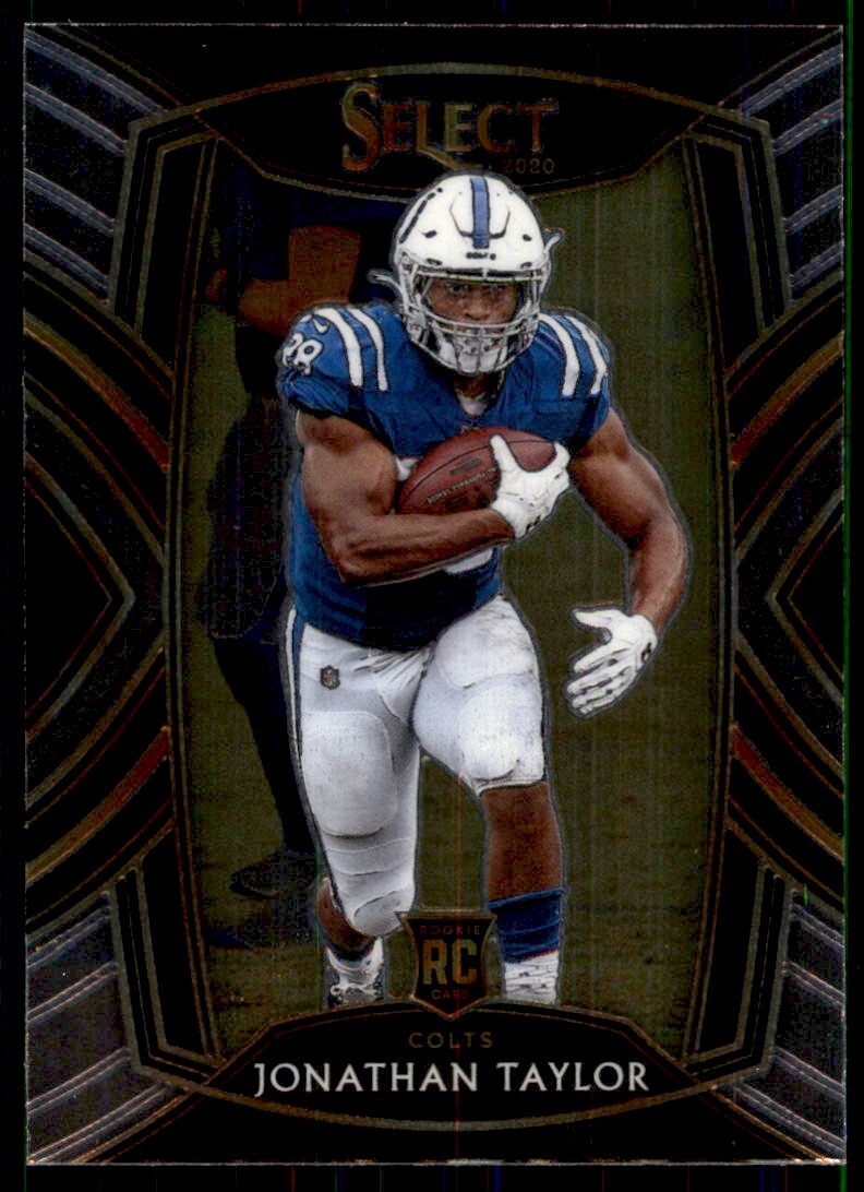 2020 Panini Select Club Level Jonathan Taylor Rookie Indianapolis Colts #253
