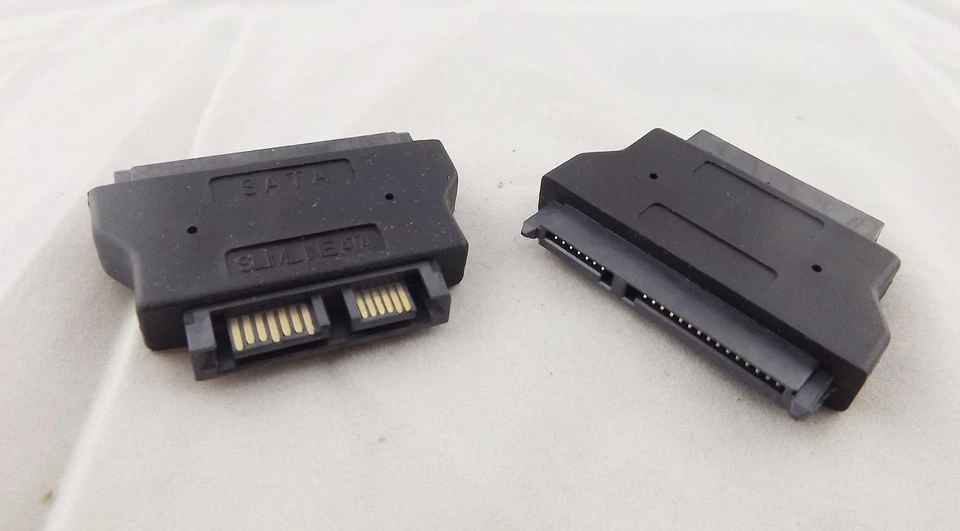 Converter SATA 22pin 22p Female to ODD Slimline SATA 13pin Male CD-ROM Adapter - Image 3 of 4