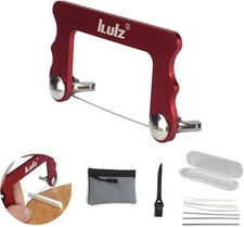 Guitar Nut Slotting File Set - iLuiz Pro-Grade 6pc Acoustic, Diamond-Coated Stai