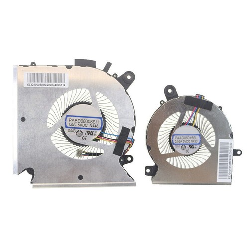CPU&GPU Cooling Fan For MSI Katana GF66 Pulse GL66 PABD08008SH N459 MS-1581 - Picture 2 of 9