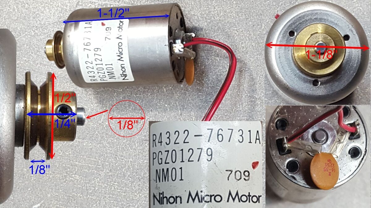 Nihon Micro Motor R4322-76731A, PGZ01279, NM01 | eBay Nihon Micro Motor R4322-76731A, PGZ01279, NM01 | eBay