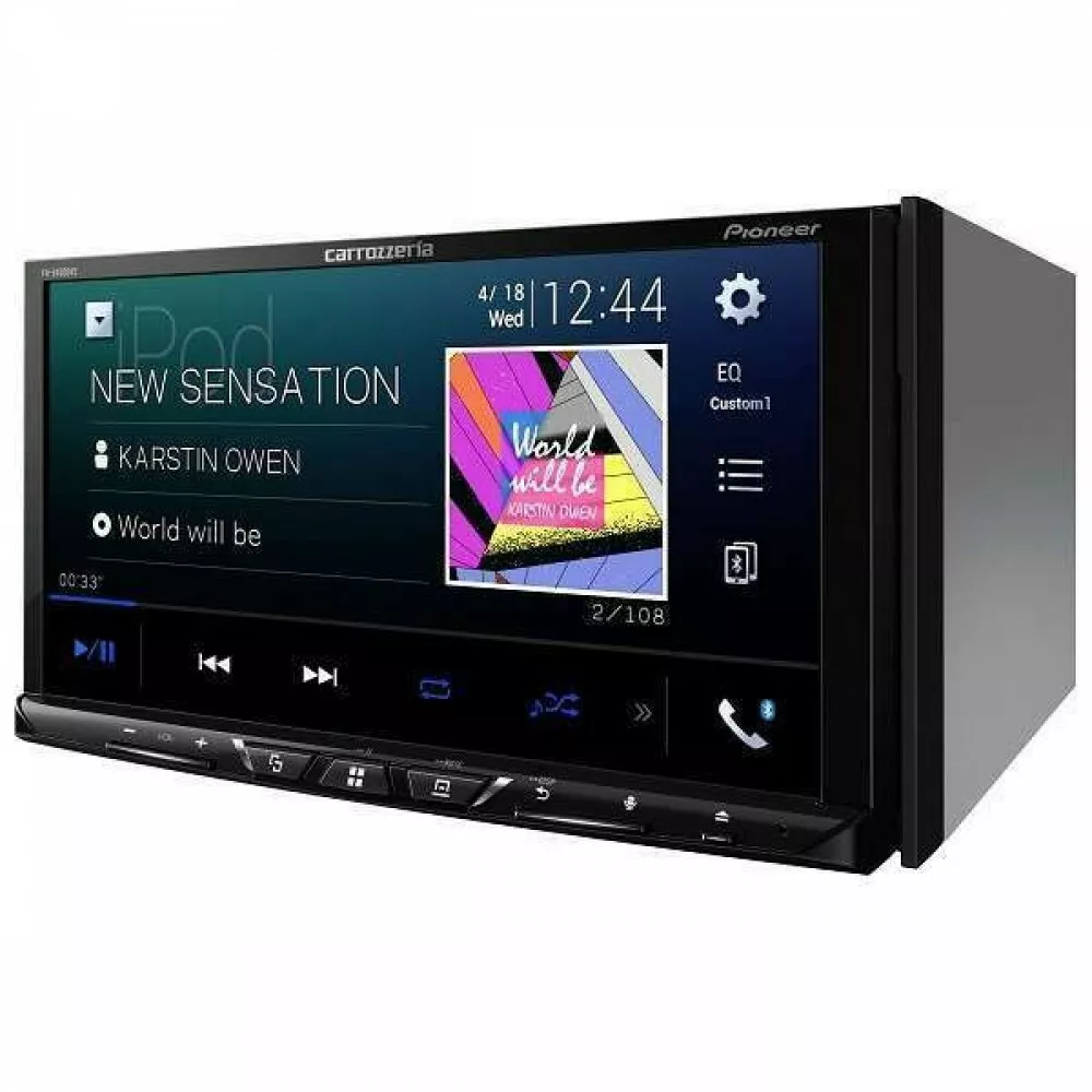 Pioneer Carrozzeria Car Audio 2DIN CD/DVD/USB/Bluetooth FH-9400DVS  4988028395550