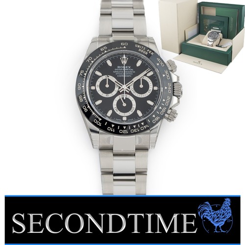 Rolex Daytona Ceramic Bezel Black Dial 