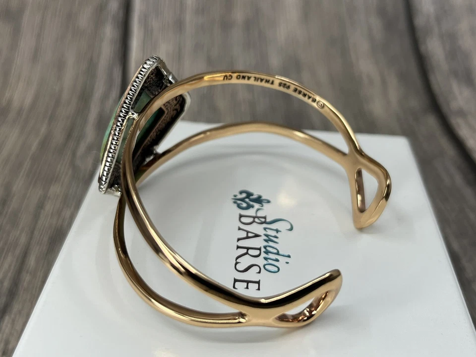 Brazalete Studio Barse Turquesa Cobre y Plata NUEVO Foto 3 de 4