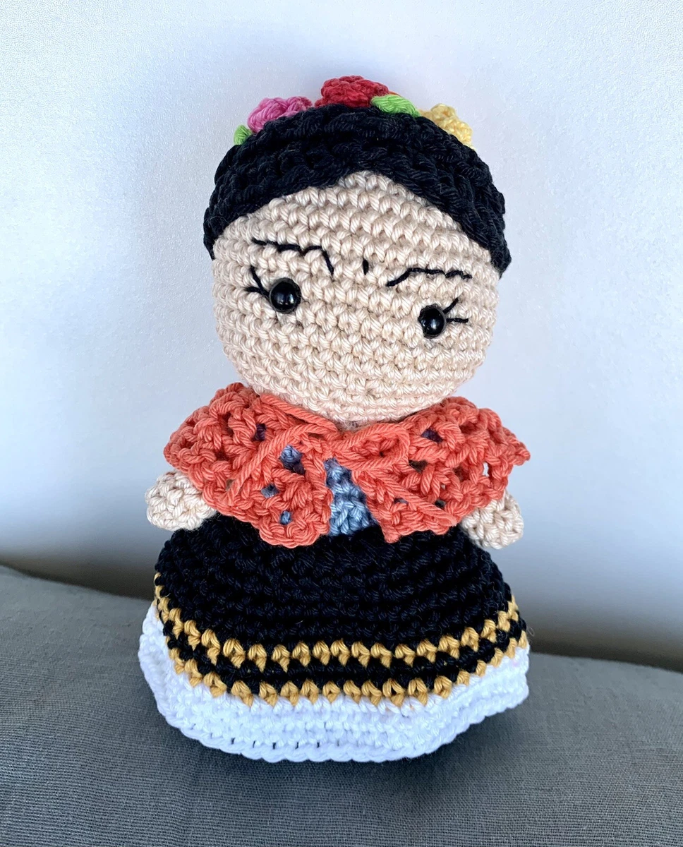 Frida Kahlo Crochet Doll Amigurumi Home Decor eBay