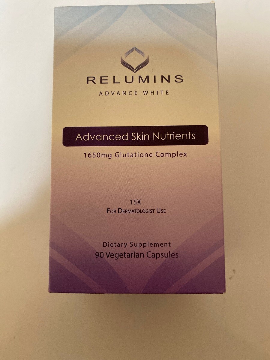 Relumins Advance White 1650mg Glutathione - 90 capsules/bottle