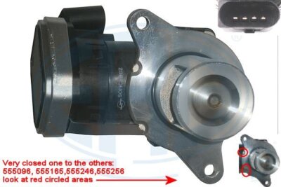 ERA 555096A AGR-Ventil für CHRYSLER,MERCEDES-BENZ