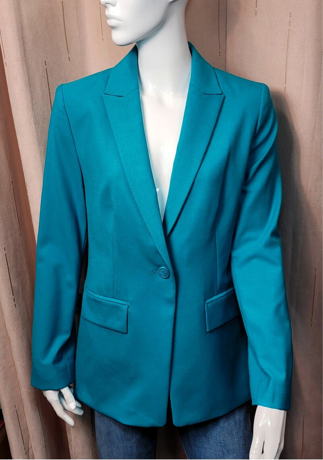 M&S AUTOGRAPH Wool & Silk TAILORED BLAZER ~ Various Sizes ~ TURQUOISE ...