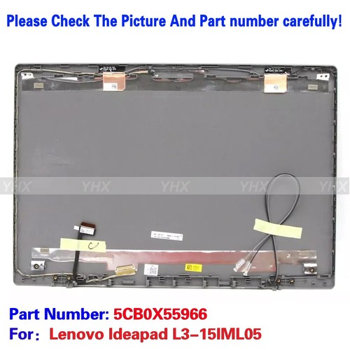 Nuevo Para Lenovo Ideapad L3-15IML05 Laptop LCD Cubierta Superior Cubierta Trasera 5CB0X55966 - Imagen 2 de 2