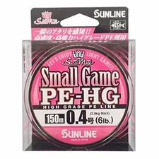 SUNLINE SaltiMate Small Game PE-HG 150m 6lb #0.4 Sakura Pink NEW from Japan