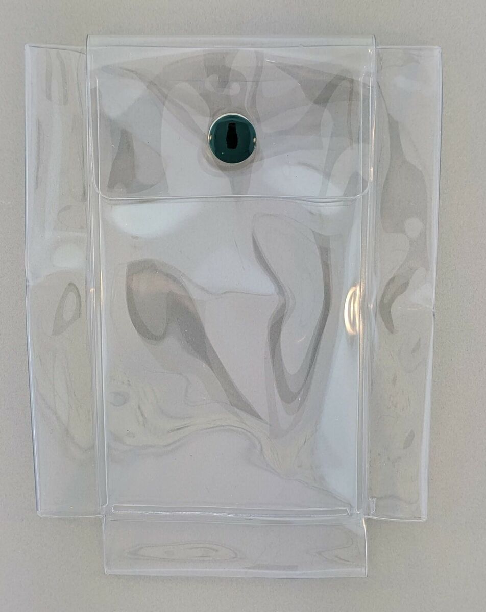 FOR ROLEX WATCH CLEAR PLASTIC STORAGE POUCH NEW STYLE GREEN FOR ROLEX WATCH CLEAR PLASTIC STORAGE POUCH NEW STYLE GREEN