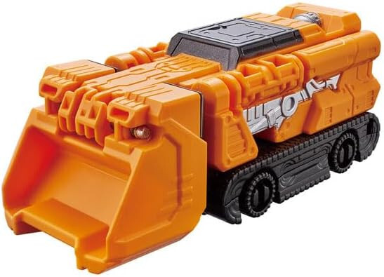 Бульдозер BANDAI Bakuage Sentai Boonboomger Boonboom Car серии DX Boonboom Бульдозер