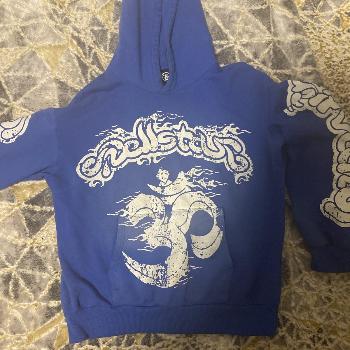 Hellstar Records Blue Hoodie | eBay