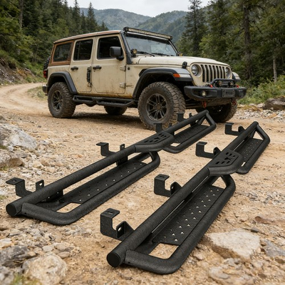 #ad 6quot; Running Boards For 2020 2026 Jeep Gladiator JT 4 Door Drop Side Step Nerf Bar $199.99